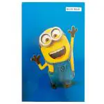 Quick Work Minions I Love Gru Single Line Long Notebook (172 Pgs)