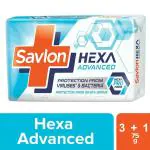Savlon Hexa Advanced Soap 75 g (Buy 3 Get 1 Free)