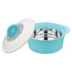 Happy Living Lots Blue Plastic Insulated Casserole 1.5 L