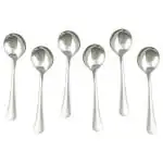 Home One Stainless Steel Cutlery Soup Spoon 22x2.2 cm (Set of 6)
