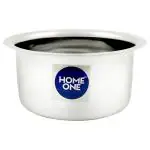 Home One Stainless Steel Flat Bottom Tope 1900 ml (No. 12)
