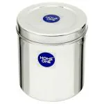 Home One Stainless Steel Round Deep Dabba 7 L (No. 18)