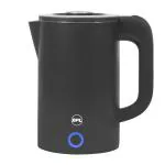 BPL 1.6L 1200W Electric Kettle, 100 percent Detachable Lid for easy cleaning, Blue LED Indicator Light, Cool Touch Body, Dry Boil Protection, Auto Shut off, 2 Years Warranty, Grey