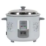 Kelvinator Electric Rice Cooker KRCO001182B with 700W, Stainless Steel Lid, Double Layer Body, 2 Aluminium Inner Pots, Cook Function with Auto Warm, 1.8L Capacity, 2 Years Manufacturer Warranty