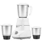 Orient Electric Kitchen Magic 500-Watt Mixer Grinder with 3 Jars (White, MGKM50G3)