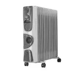 Usha 3813F 400 W 13 Fin Oil Filled Room Heater, Grey