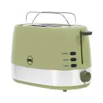 BPL 800W 2-Slice Stainless Steel Pop-up Toaster with 7 Settings Electronic Browning Control, Reheat, Defrost & Mid-cycle Cancel, Bun Warmer, Backlight Function Buttons, Dust Cover, Slider out Crumb Tray, 2 Years Warranty