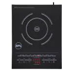 BPL 2000W Induction Cooktop (XL size), Dual Display, 8 Preset Menu, Under Glass Function Printing, Cool Touch Surface, Child Lock, Auto Shutoff, 2 Years Warranty
