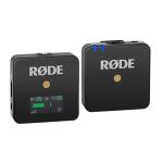 Rode Wireless Go Compact Wireless Microphone System, Transmitter and Receiver, Black