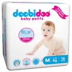 Doobidoo Premium Baby Pants (M) 16 count (7 - 12 kg)
