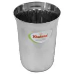 Khatana Stainless Steel Plain Water Glass 240 ml