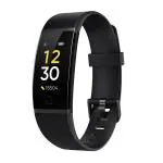 realme RMA183 Fitness Band, Black with Water Resistance and Cricket Mode