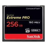 SanDisk 256 GB Extreme PRO SDCFXPS-256G-X46 VPG65 Compact Flash Memory Card