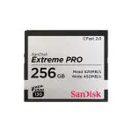 SanDisk Extreme PRO 256 GB CFast 2.0 Memory Card