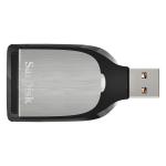 SanDisk Extreme Pro SD UHS-II Card Reader, Black & Silver