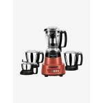 Panasonic 600 Watts Super Mixer Grinder with 4 Jars (Rustic Red, MX-AV425)