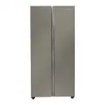 Kelvinator 500L Frost Free Side by Side Refrigerator (KRS-B520SSV Shiny Silver,Stablizer Free)