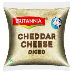 Britannia Diced Cheddar Cheese 1 kg (Pouch)