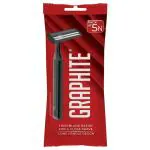 Graphite Twin Blade Razor 5 pcs