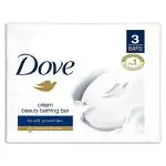 Dove Cream Beauty Bathing Bar 125 g (Pack of 3)