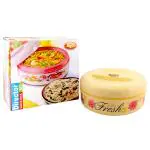 Jayco Director Yellow Round Plastic Insulated Lunch Pack (L) 530 ml