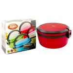 Jayco Red Plastic Insulated Senior Home Meal Hot Lunch Pack 670 ml