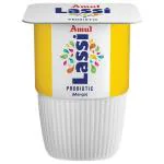 Amul Mango Flavoured Probiotic Lassi 180 ml (Cup)
