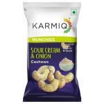 Karmiq Sour Cream And Onion Cashews Munchies 18 g