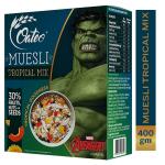 Oateo Muesli Tropical Mix Coconut, Papaya, Mango 400 g