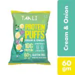 Taali Cream & Onion Protein Puffs 60 g