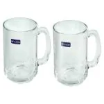 Hi-Luxe Shangrila Glass Beer Mug 340 ml (2 pcs)