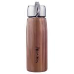 Nouvetta Regal Wooden Borosilicate Glass Bottle 350 ml (NB-18641)
