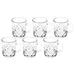 Soogo Mellisa Glass Juice Mug 240 ml (Set of 6)