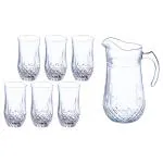 Soogo Opera Glass Tumbler and Water Jug Set 7 pcs (242103W)