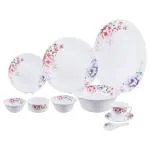 Soogo White Ceramic Dinner Set (51 pcs) (SDS18442)