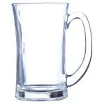 Sanjeev Kapoor Lugano Glass Beer Mug 370 ml (Set of 6)