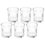 Sanjeev Kapoor Gems Round Whisky Glass 320 ml (Set of 6)