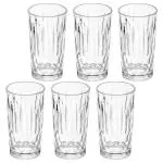 Sanjeev Kapoor Gems Round Water Glass 260 ml (Set of 6)