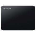 Toshiba 2 TB Canvio Basics USB-C Portable External Hard Drive, Black