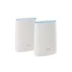 Netgear AC3000 RBK50 Orbi Tri-band Mesh Wi-Fi System, 3Gbps, Router + 1 Satellite