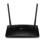 TP-Link TL-MR6400 300Mbps 4G Mobile Single Band Wi-Fi Router, 4 Ports, High Reception Sensitivity, No Configuration Required, with Micro SIM Card Slot, App Management (Black)