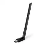 TP-Link AC600 WiFi Wireless Network USB Adapter for Desktop PC with 2.4GHz/5GHz High Gain Dual Band 5dBi Antenna Wi-Fi, Supports Windows 11/10/8.1/8/7/XP, Mac OS 10.15 and earlier (Archer T2U Plus)