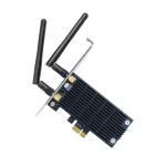 TP-Link Archer T6E V2 AC1300 Wireless Dual Band PCI Express Adapter with Two External Antennas, High Speed Wi-Fi