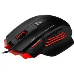 Zebronics Zeb-Groza Gaming Mouse with Ergonomic Design, Adjustable Weights