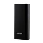 Urbn 20000 mAh Metal 20W Type C Power Bank with Micro & Type-C Port, Quick Charge & Power Delivery Compatible, Black