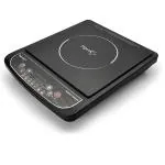 Pigeon Rapido Premium 1800W Induction Cooktop, 7 Cooking Menu, Automatic Voltage Regulator, Black