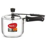 Pigeon Inox Silver Stainless Steel Pressure Cooker with Inner Lid 3 L