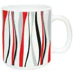 Borosil Larah Assorted Opalware Mug 320 ml (Design/colour may vary)