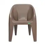 Nilkamal Dark Beige Eeezy Rattan Chair