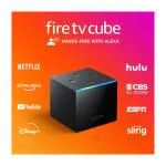 Amazon Fire TV Cube, 4K Ultra HD, Hands-free Streaming Device with Alexa
